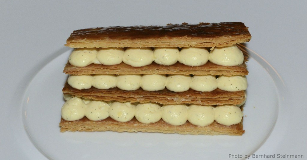 Millefeuille mit Vanille